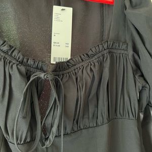 NWT Urban Outfitters Long Sleeve Black Dress